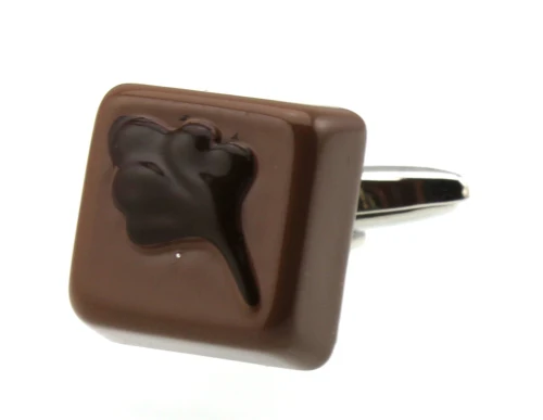 Chocolates Для мужчин запонки Еда конфеты перец пиццы кукурузы авокадо пончик запонки для рубашка h1683 - Окраска металла: Chocolates