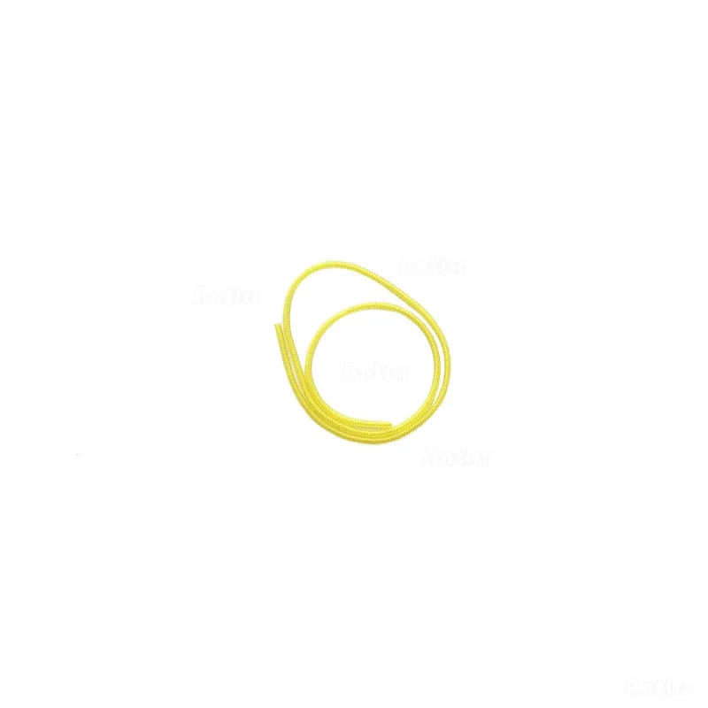 transparent yellow 60 см многоцелевой сплошной цвет телефонный провод Защитная веревка зарядный кабель моталка линия данных наушник чехол костюм весна рукав шпагат - Цвет: transparent yellow