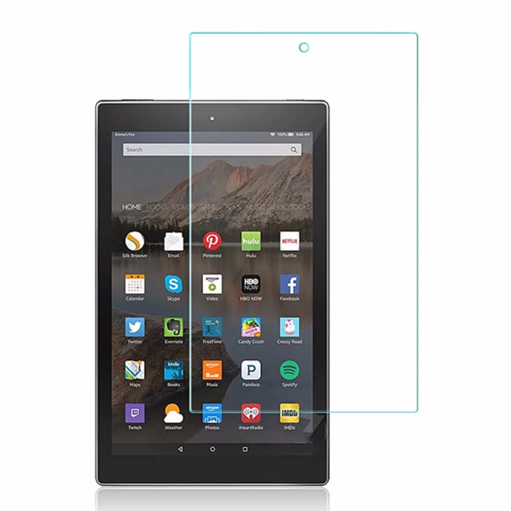 Для Amazon Kindle Fire HD 10 (7th Gen 2017) "планшет Премиум 0 26 мм толщина закаленное стекло