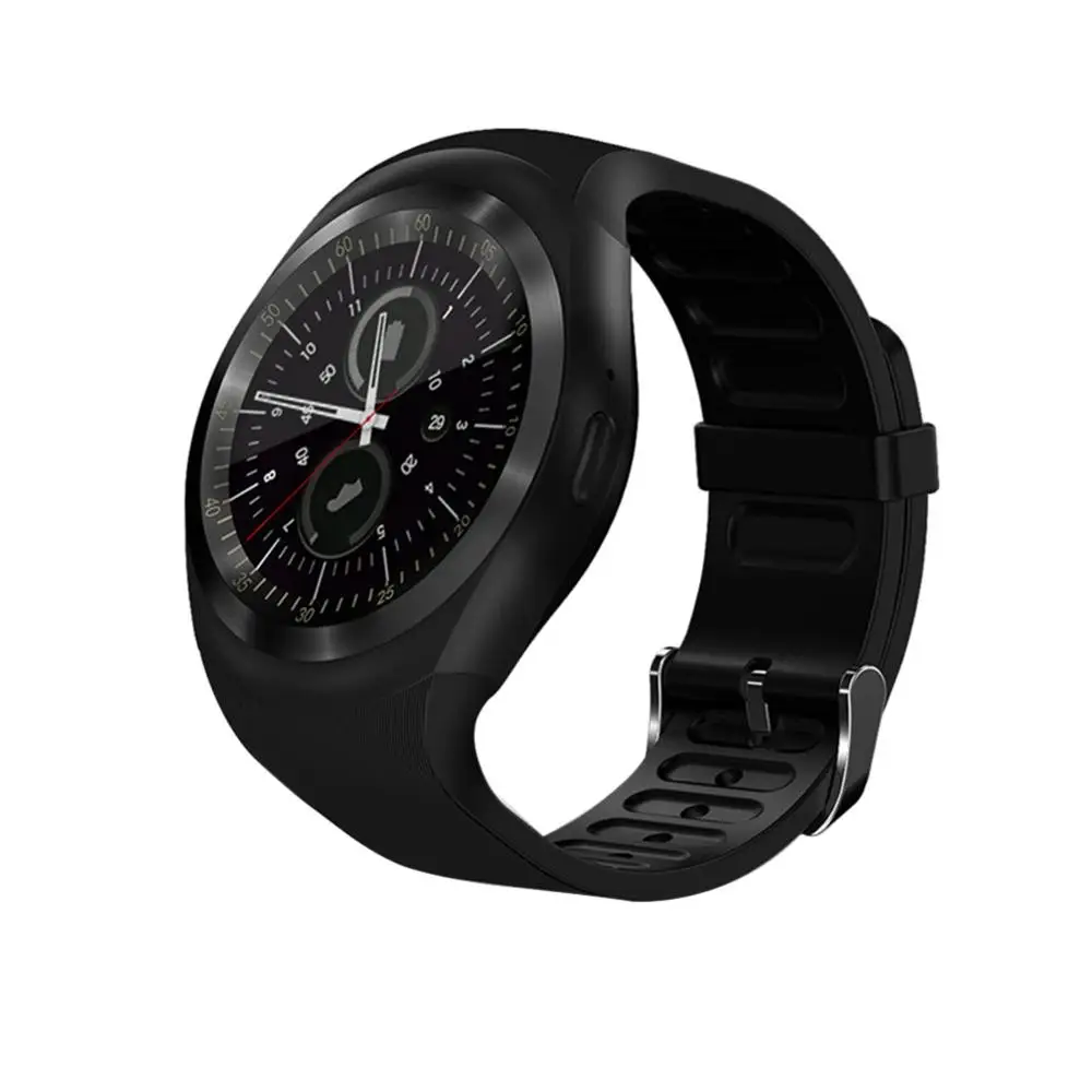 Bluetooth Y1 умные часы Relogio Android SmartWatch телефонный звонок GSM Sim Удаленная камера