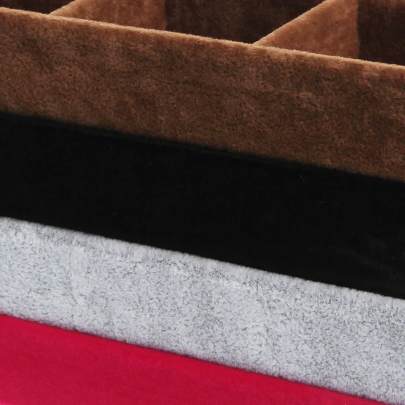 Бархатная витрина для ювелирных изделий кольцо серьги держатель хранения