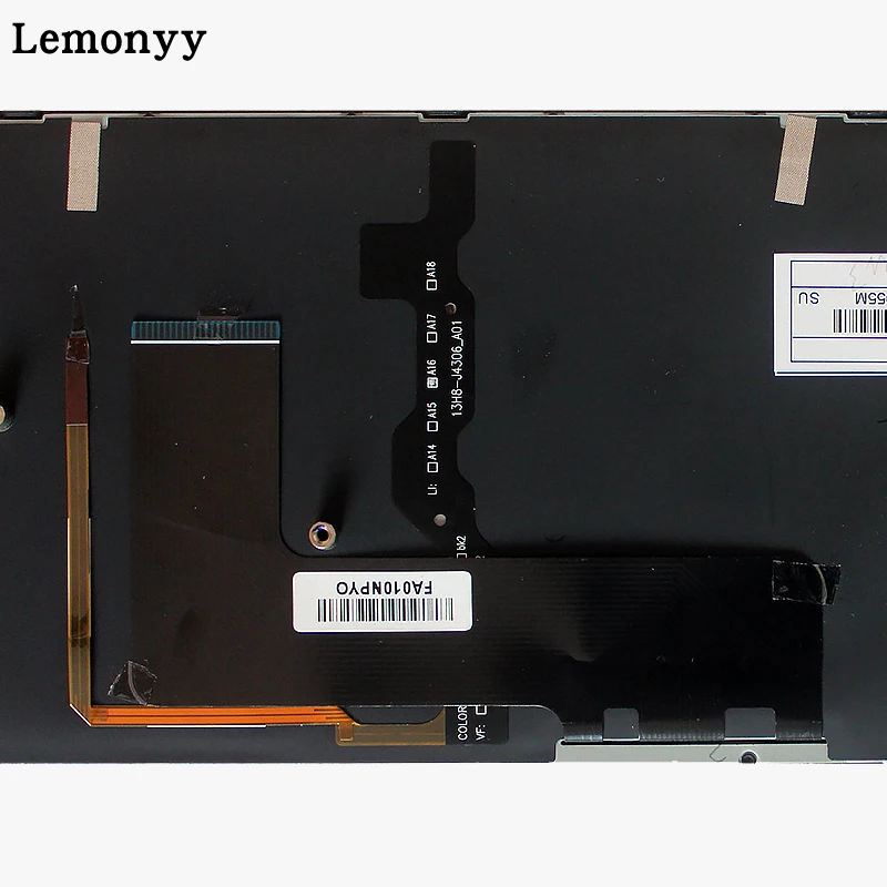 НОВЫЙ США клавиатура для ноутбука Clevo P650 P670RE3 P670RG P650RE3 P650RE6 P650RG N150SC N151SC N155SC черная с