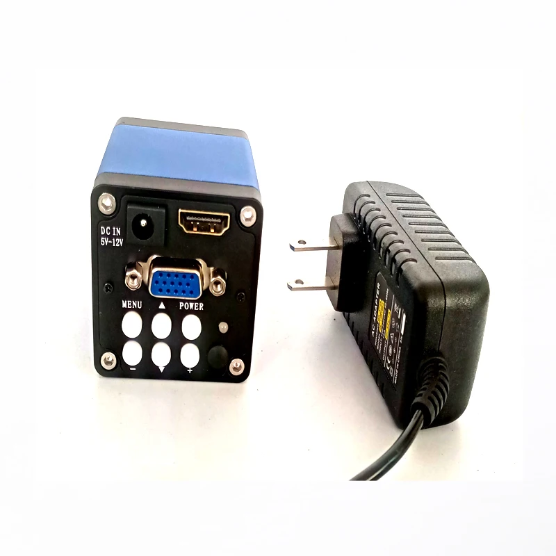 Синий 13MP HDMI VGA промышленный цифровой микроскоп камера+ 8X-130X c-крепление зум-объектив для паяльная станция pcb ремонт смартфона