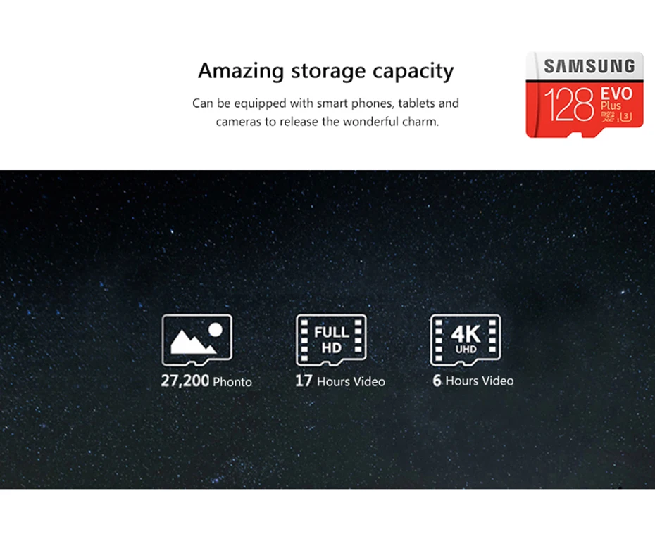 SAMSUNG EVO+ карта памяти 128 Гб micro sd карта 32G 64G 256 ГБ до 95MBS/класс 10 SDHC SDXC U1 U3 TF карта для смартфона