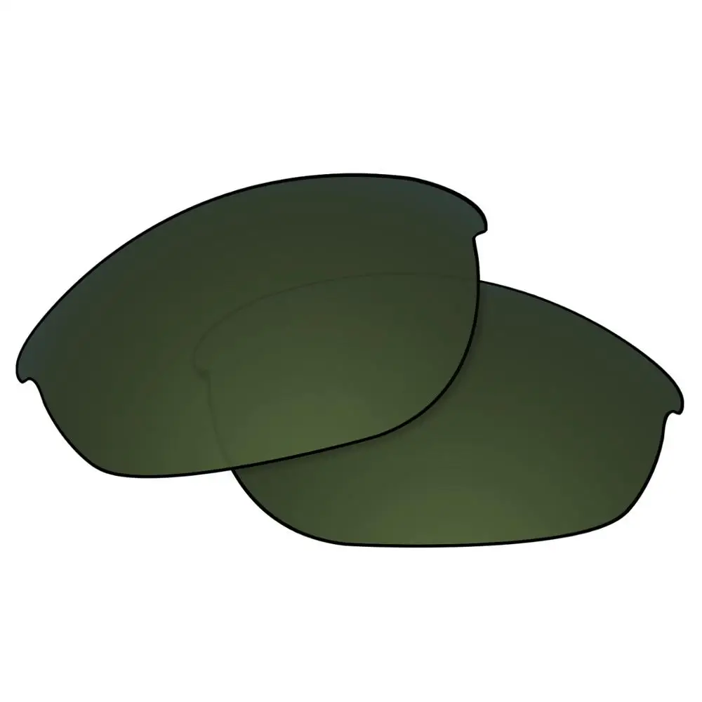 OOWLIT поляризованные Сменные линзы зеленого чая для-Оукли половина солнечные очки