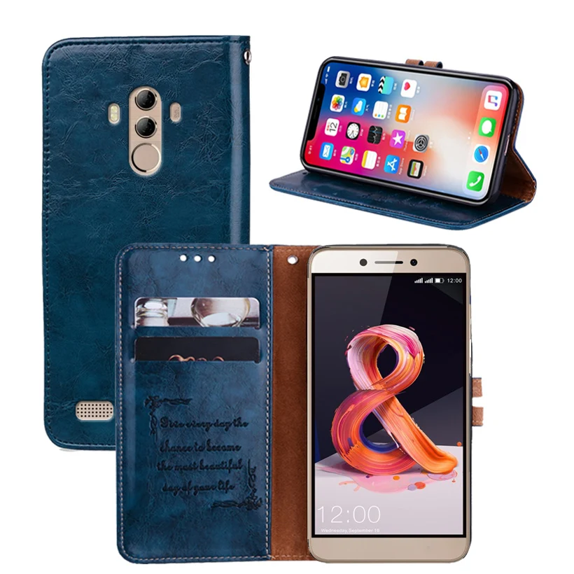Новейший кошелек чехол для Leagoo T8s Чехол 5 &quot100% специальная искусственная кожа PU