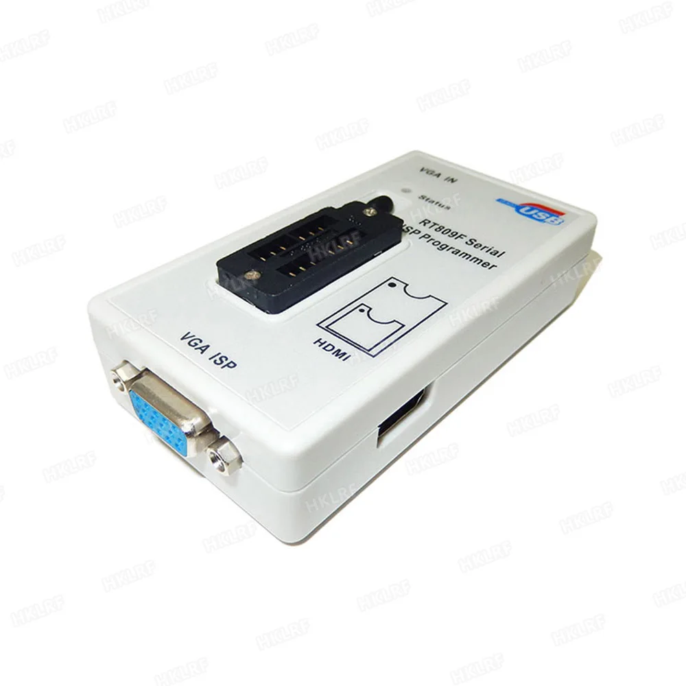 100% Оригинальный программатор RT809F + все адаптеры считыватель прищепок SOP8 IC ЖК