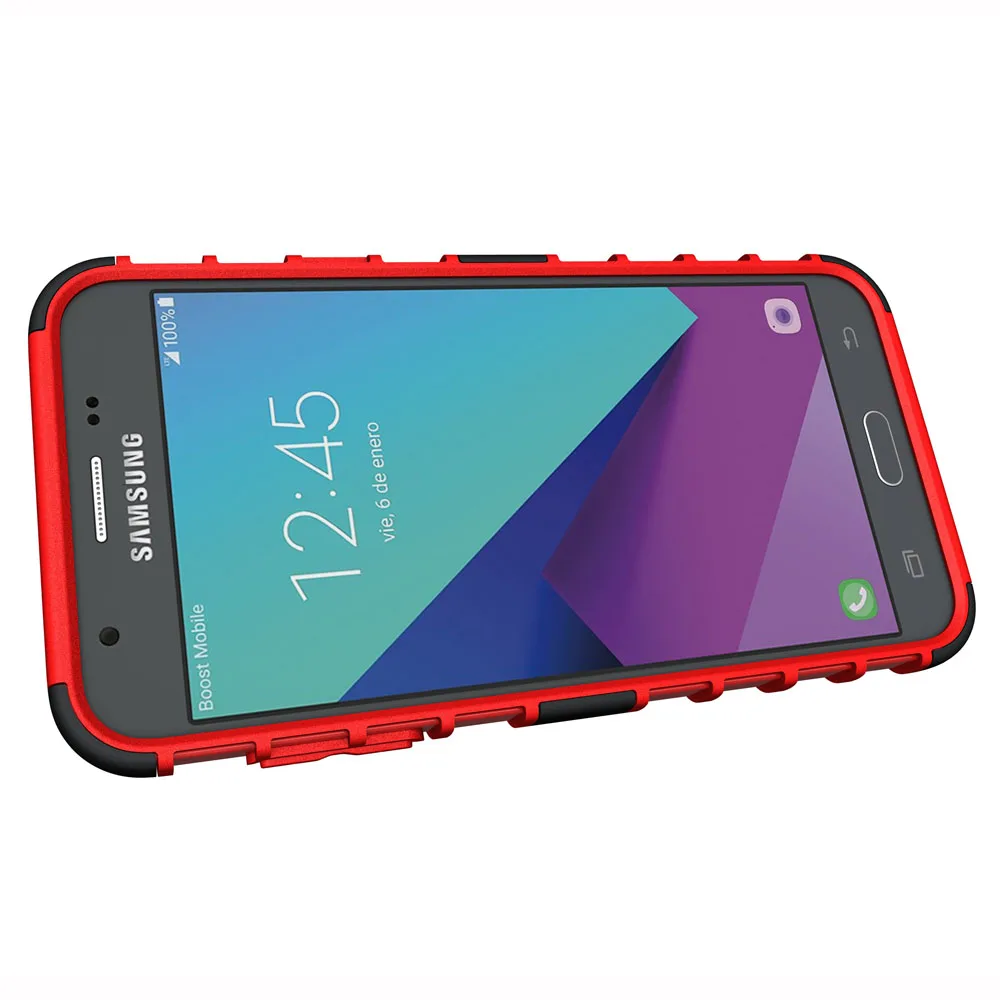 Двухслойный прочный ударопрочный Жесткий ПК + резиновый противоударный чехол