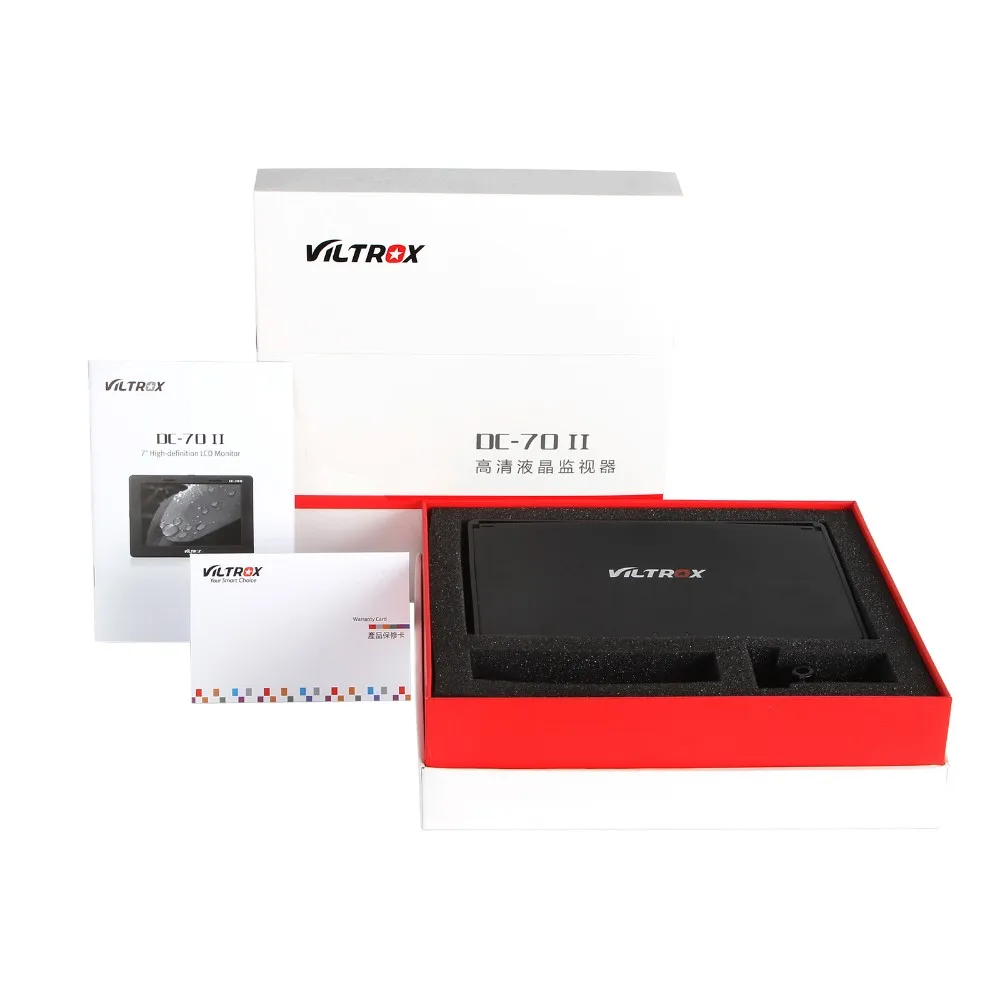 Viltrox DC-70II " 4 к ЖК-монитор для камеры видео HDMI AV вход 1024*600 дисплей для Canon Nikon BMMCC DSLR