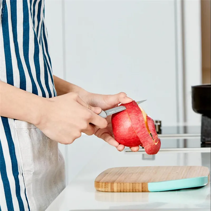 Xiaomi BergHOFF легированная сталь кухня/Фруктовый нож антипригарный мясной нож шеф-повара/овощной нож светильник аксессуары для приготовления пищи инструменты