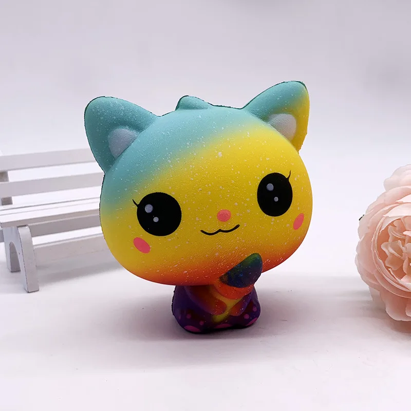 Type 17 Мягкая игрушка мультфильм Мороженое кошка Звездный олень Squishy медленно растущий крем ароматическая Игрушка Дети Squish Анти Стресс Игрушка снятие стресса - Цвет: Type 17
