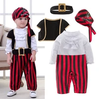 pirate captain cosplay clothes for baby boy halloween christmas fancy clothes halloween costume for kids children pirate costume