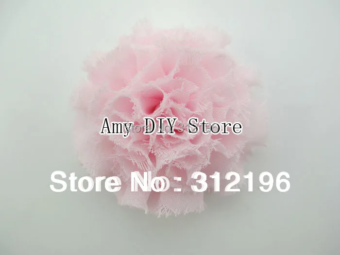 Бесплатная Доставка 60 шт./лот 2 2.3 &quotШифон Цветы Потертые Детей Бутик Волос