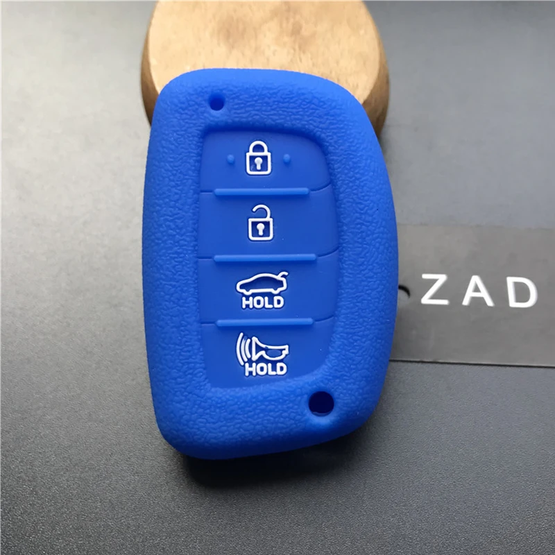 Резиновый силиконовый флип чехол ZAD для автомобильного ключа брелок оболочка