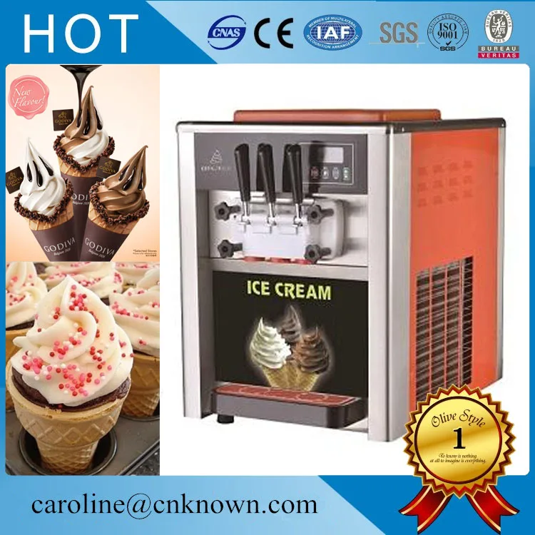 

small yogurt soft ice cream machine
