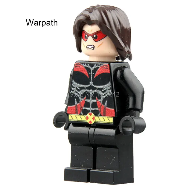 30 шт. PG030 строительные блоки Супергерои Мстители Росомаха 3 Warpath X men фигурка