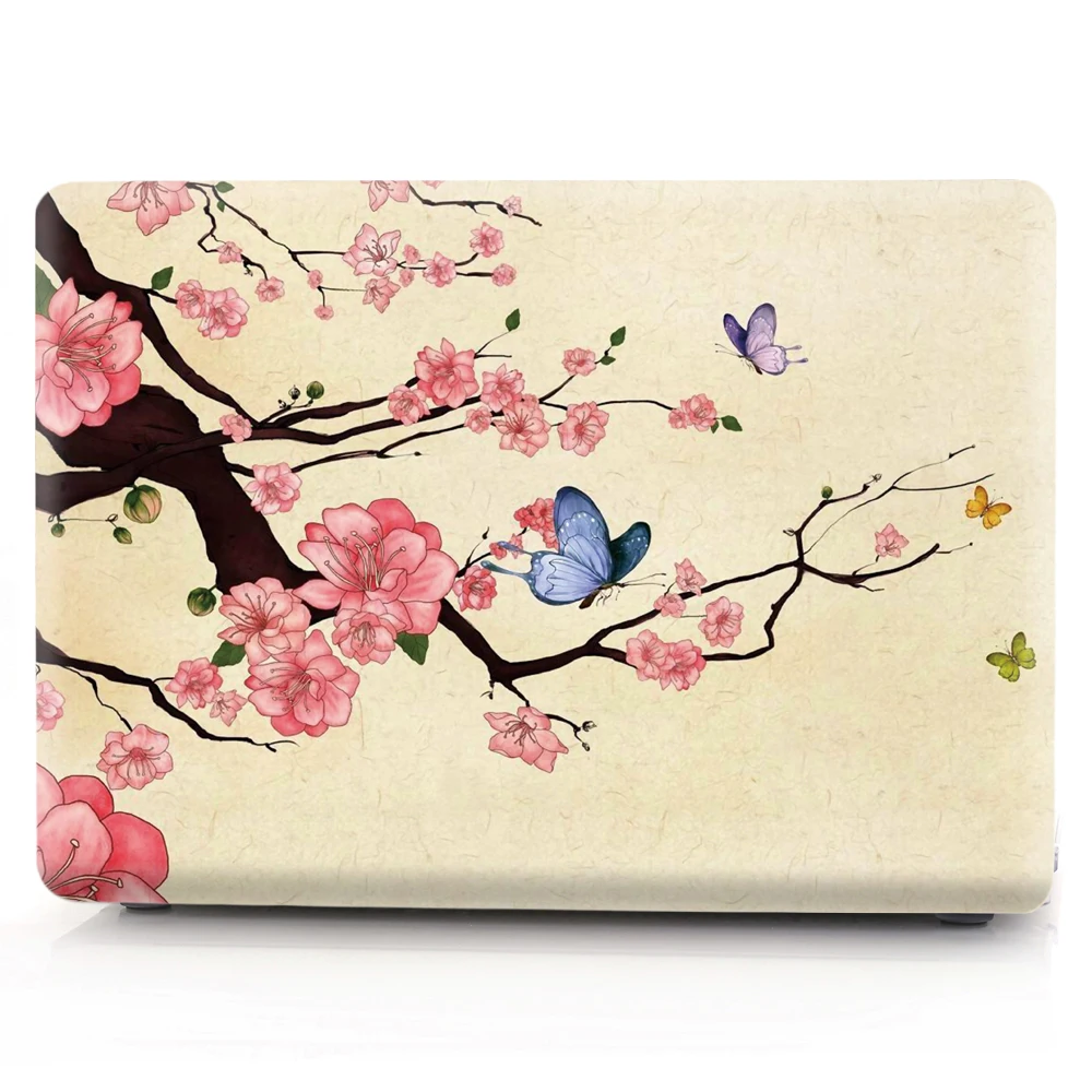 Чехол для ноутбука с цветочным принтом для Macbook Air 11 13 Pro retina 12 13 15 дюймов цвета Touch Bar New Pro 13 15 New Air 13