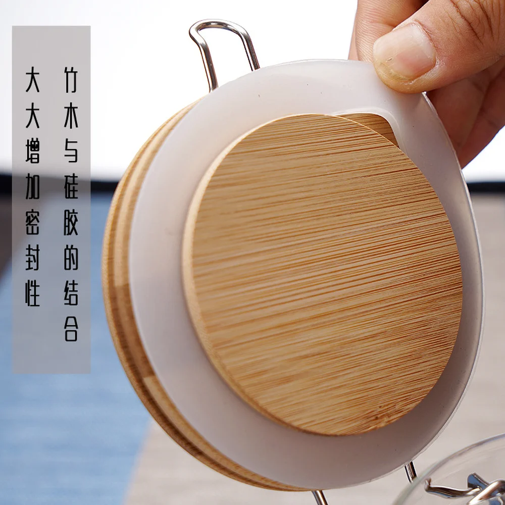 Контейнер для хранения из нержавеющей стали 304 герметичный стеклянный контейнер