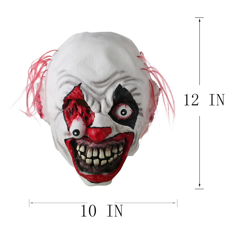 H &amp D страшная маска клоуна с привидением в виде капельного глаза на Хэллоуин