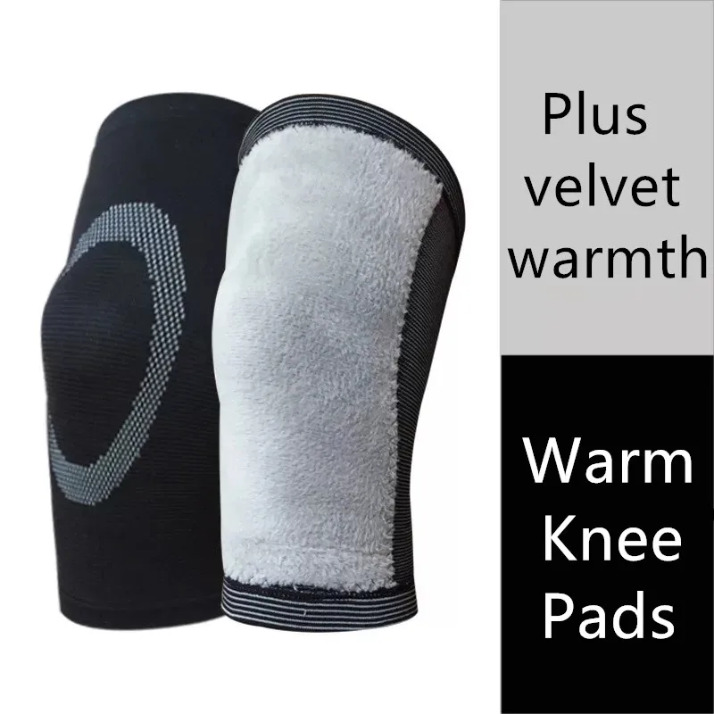 1 пара женские зимние шерстяные наколенники удобные теплые для занятий спортом