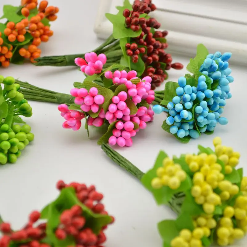 72 шт. DIY Подарочная коробка аксессуары тычинки для скрапбукинга свадебные