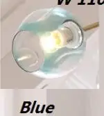 gradient Blue shade Современный светодиодный скандинавский дизайнер молекулярные подвесные светильники ветка стекло искусство простое освещение лампа для бара гостиной столовой лампы - Цвет корпуса: gradient Blue shade