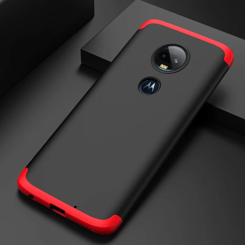 Для Motolora Moto G7 чехол 360 полная защита противоударный матовый чехол для телефона для Motolora Moto G7 Plus