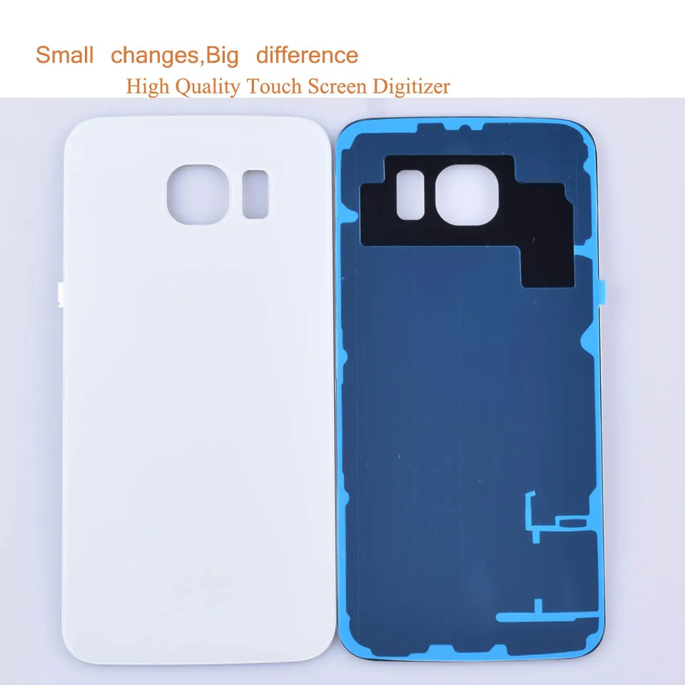 Крышка батарейного отсека для Samsung Galaxy S6 G920 G920F G9200 G920A|Корпусы и рамки мобильных