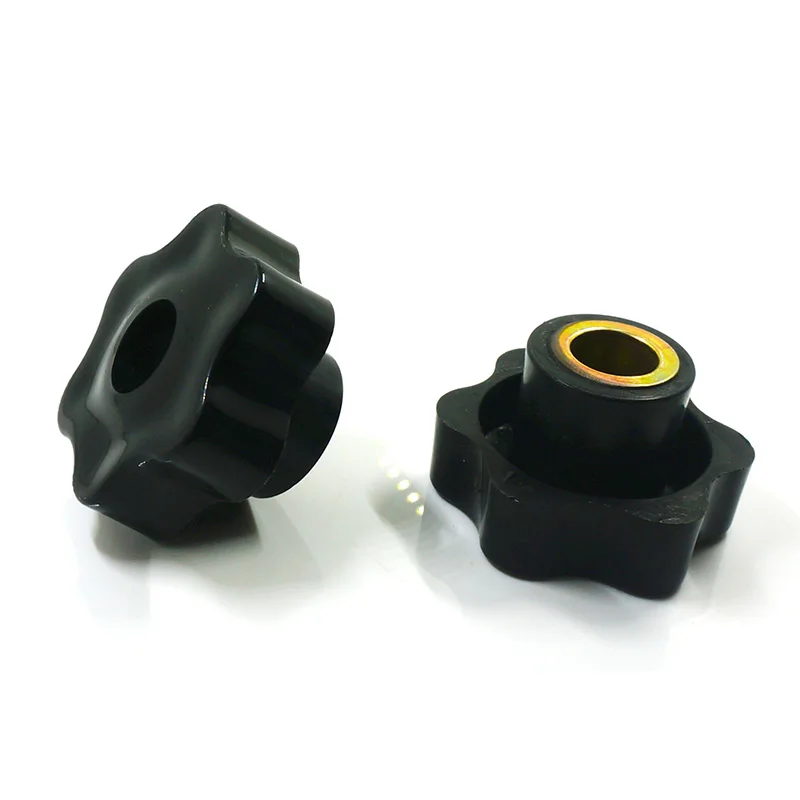 LUCHANG M5 32# сливовый бакелит ручная затяжка гайки ручка Женская резьба звезда Механический черный замок Гайка Зажимная ручка