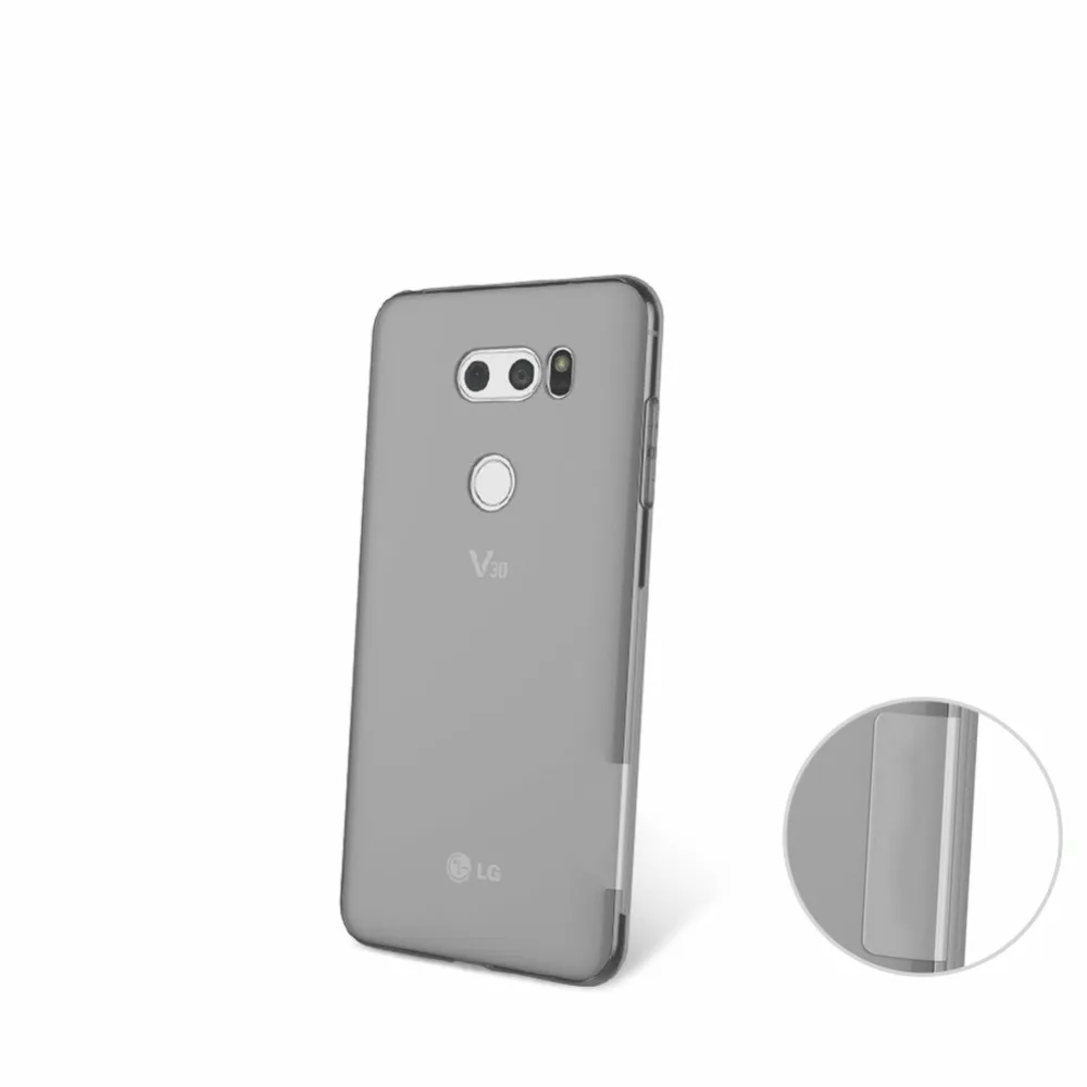 Для LG V30 чехол ультра тонкий прозрачный Nature TPU для Q8 G7 V30s ясно ТПУ Мягкая задняя