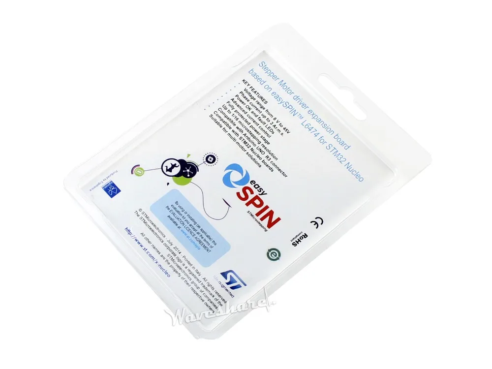 Запчасти STM32 x nucleo ihm01a1 драйвер шагового двигателя Плата расширения на основе l6474