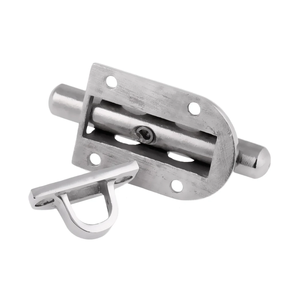 

Marine Boat Door Window Lock Latch Slide Barrel Bolt Clasp 316 Stainless Steel Silver 60mm