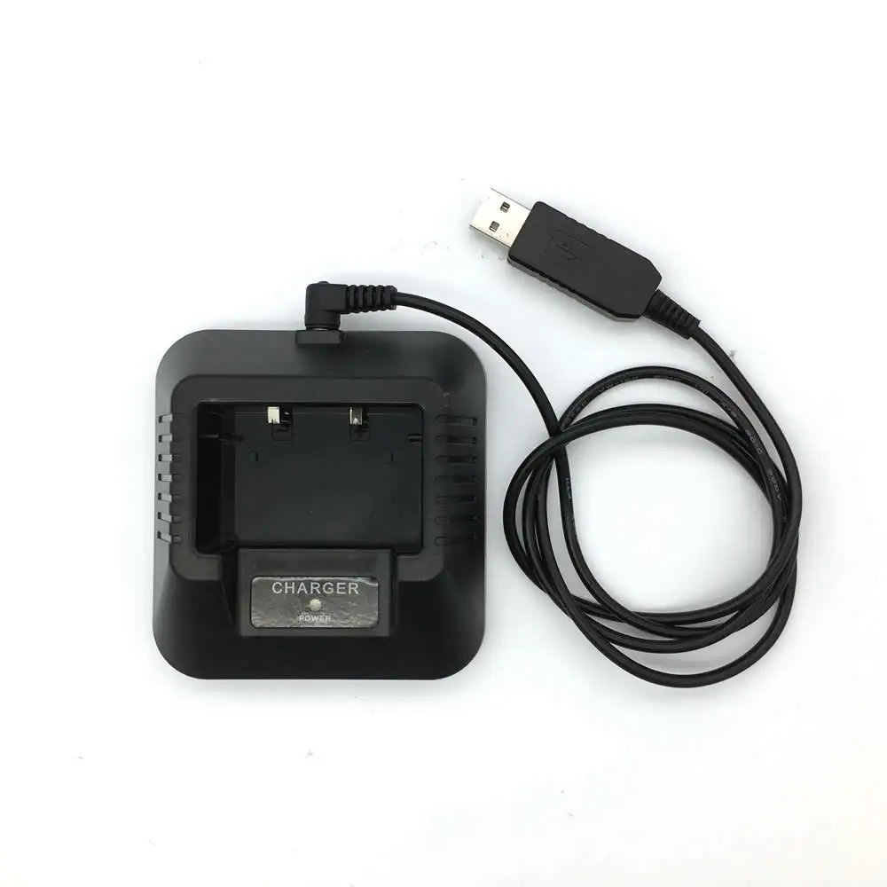 Зарядное устройство USB для Baofeng Портативное двухстороннее радио рация UV5r
