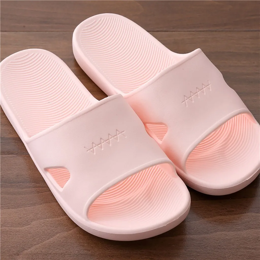Женские Простые сандалии с дезодорантом для душа и бассейна легкие Тапочки