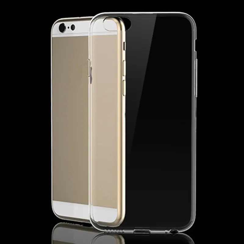Супертонкий прозрачный чехол 0 3 мм для iPhone 4 4S/ 5 5s SE /5C/ 6 6s /6splus/7 /7plus Прозрачный