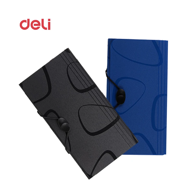 Папка для документов Deli A6 органайзер канцелярская Сумка pp портфель папка деловых