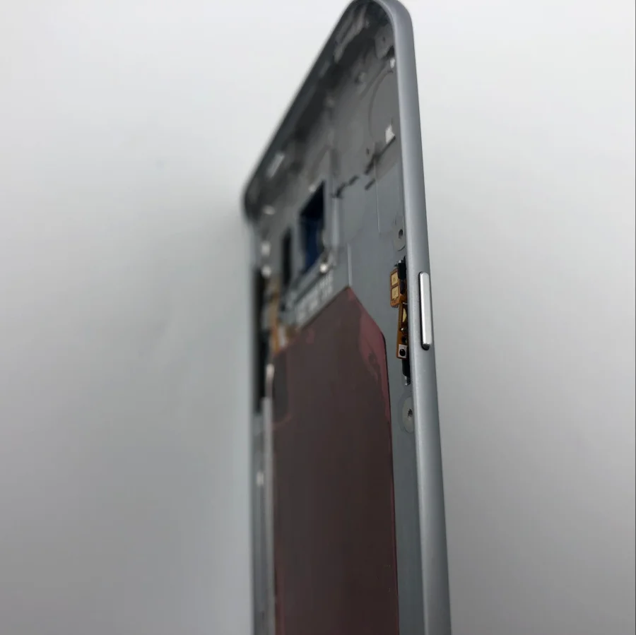 Оригинальный чехол S6 + с полным покрытием задняя крышка средняя рамка для Samsung Galaxy