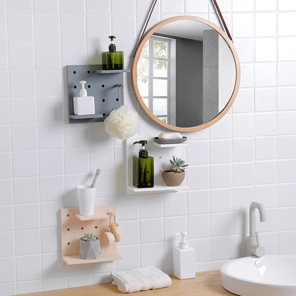 2 шт. креативный настенный стеллаж для хранения DIY декоративная доска с
