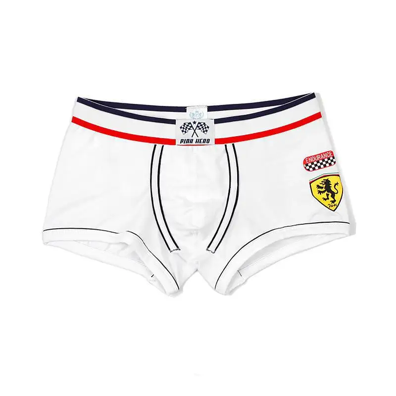 Мужское нижнее белье хлопковые шорты боксеры розового цвета|brand men underwear|f