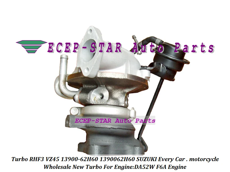 Турбокомпрессор Turbo RHF3 VZ45 13900 62H60 1390062H60 для ISUZU мотоциклов SUZUKI DA52W