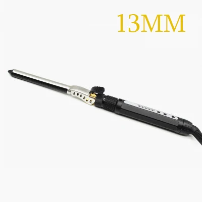 13MM Керамические щипцы для завивки волос 7 мм, профессиональные инструменты для укладки волос, щипцы для завивки волос, мужские щипцы для завивки волос - Цвет: 13MM