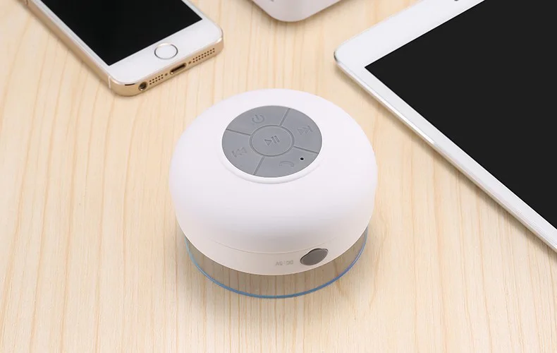 Мини портативный сабвуфер, душ, водонепроницаемый беспроводной Bluetooth динамик, Автомобильная гарнитура, прием звонков, музыка, всасывающий микрофон