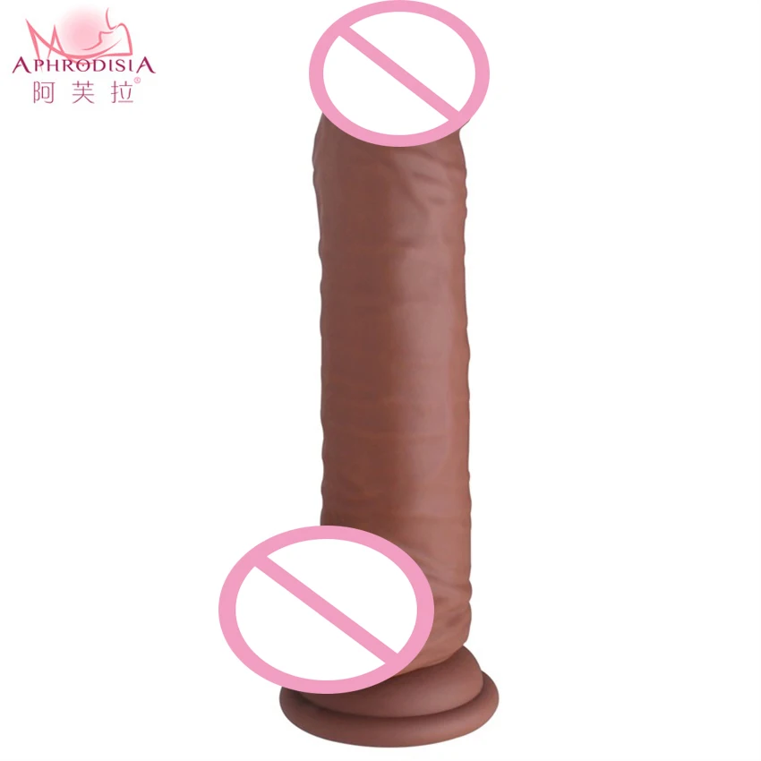 APHRODISIA 6 '✠. Огромный фаллоимитатор 2 см вибратор для пениса с USB-зарядкой и