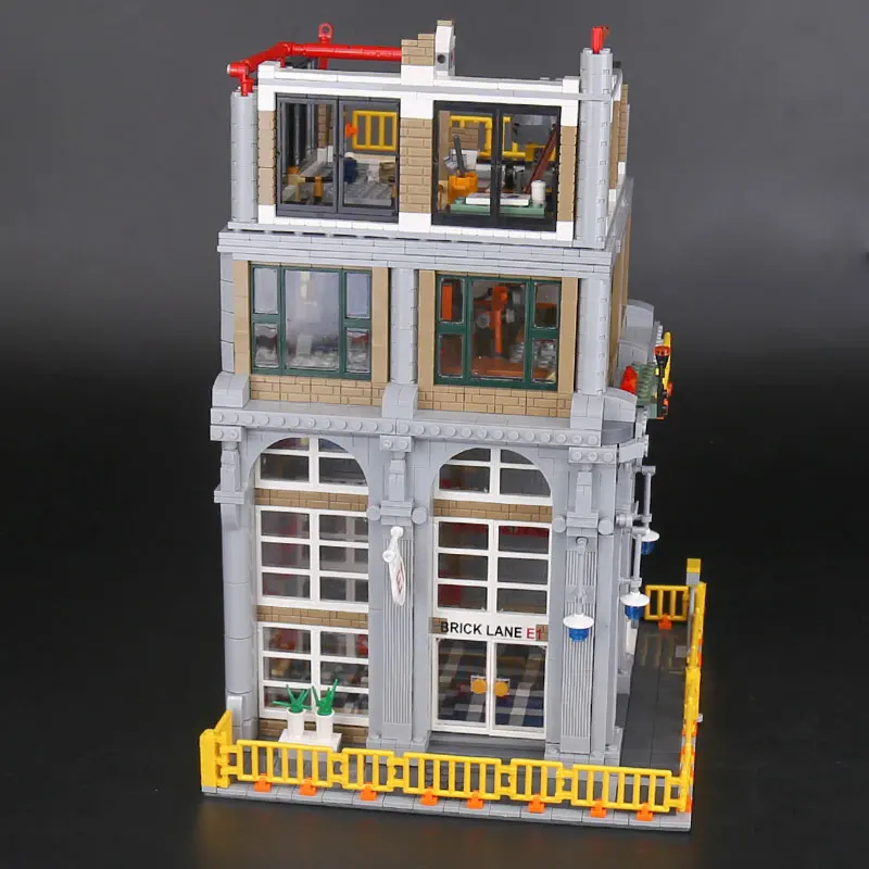 4425 шт. серия MOC 15031 Классическая Строительная площадка с краном Набор