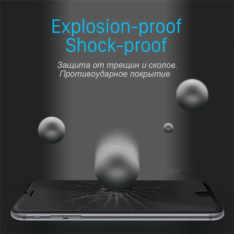 Защитное стекло HOPCHAM закаленное для iPhone XS Max/7/8/plus твердость 9H защита экрана 2