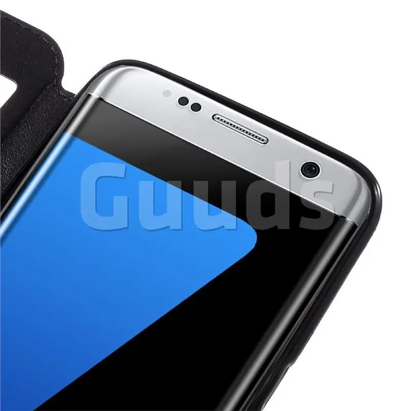Для samsung S7 S7Edge кожаный чехол Roar корейский превосходный кожаный чехол с откидной крышкой для samsung Galaxy S7 край G935 G930