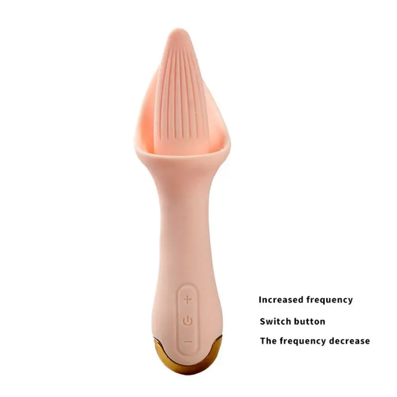 Вибратор для языка стимулятор мягкая киска лижут клитор соска орального секса