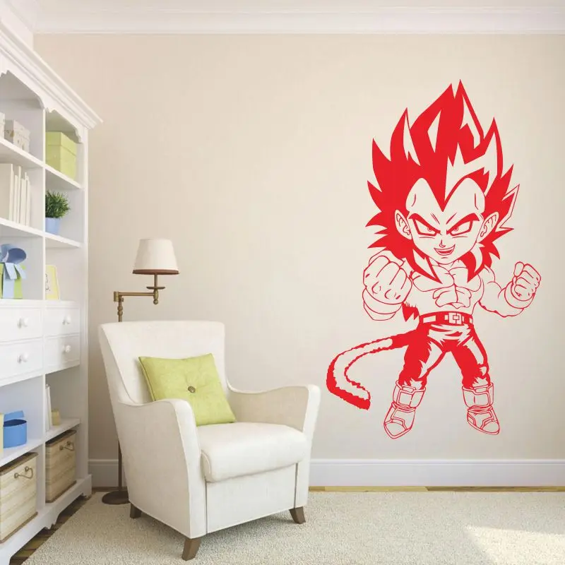 DCTAL Dragon Ball Sun Goku japones dibujos анимированные декоры декорации Жемчуг дракона наклейка