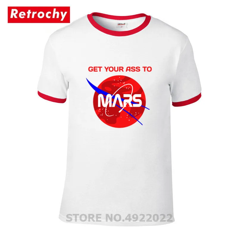 Детская футболка с надписью Occupy Mars SpaceX Starman Забавный дизайн Get Your Ass To летняя Elon Musk