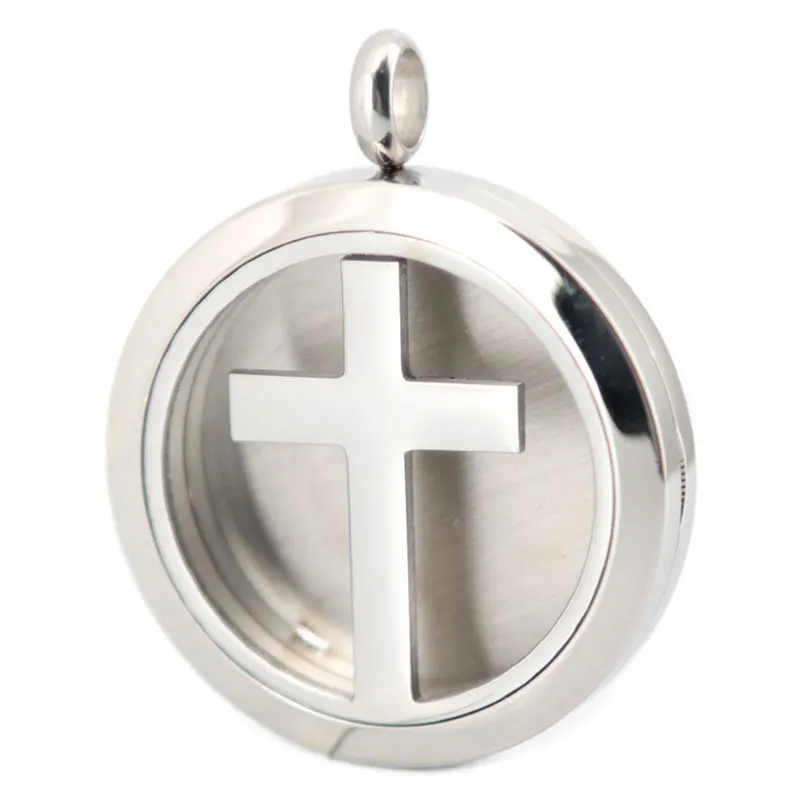 Серебряные ювелирные изделия классический крест кулон из нержавеющей стали